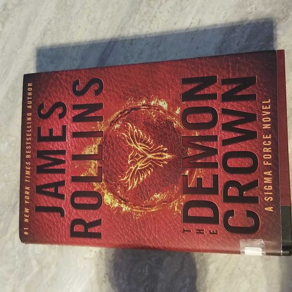 Hardcover James Rollins the demon Crown book